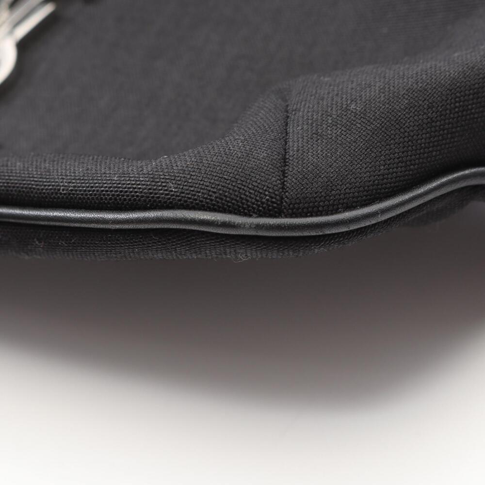 SAINT LAURENT PARIS YSL logo waist bag Body Belt Crossbody canvas leather black - Picture 7 of 7